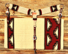 Load image into Gallery viewer, Natural Wool Blanket &amp; Mohair Breast Collar