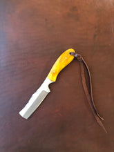 Load image into Gallery viewer, Nut Cutter Knife Yellow Caramel
