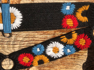 Mountain Flowers Mohair Breast Collar & Cinch (or order separately)
