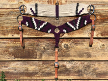 Load image into Gallery viewer, Custom Mohair Breast Collar &amp; Cinch