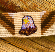 Load image into Gallery viewer, Embroidered Eagle Mohair Breast Collar